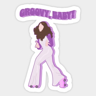 The Good Place Disco Janet Sticker